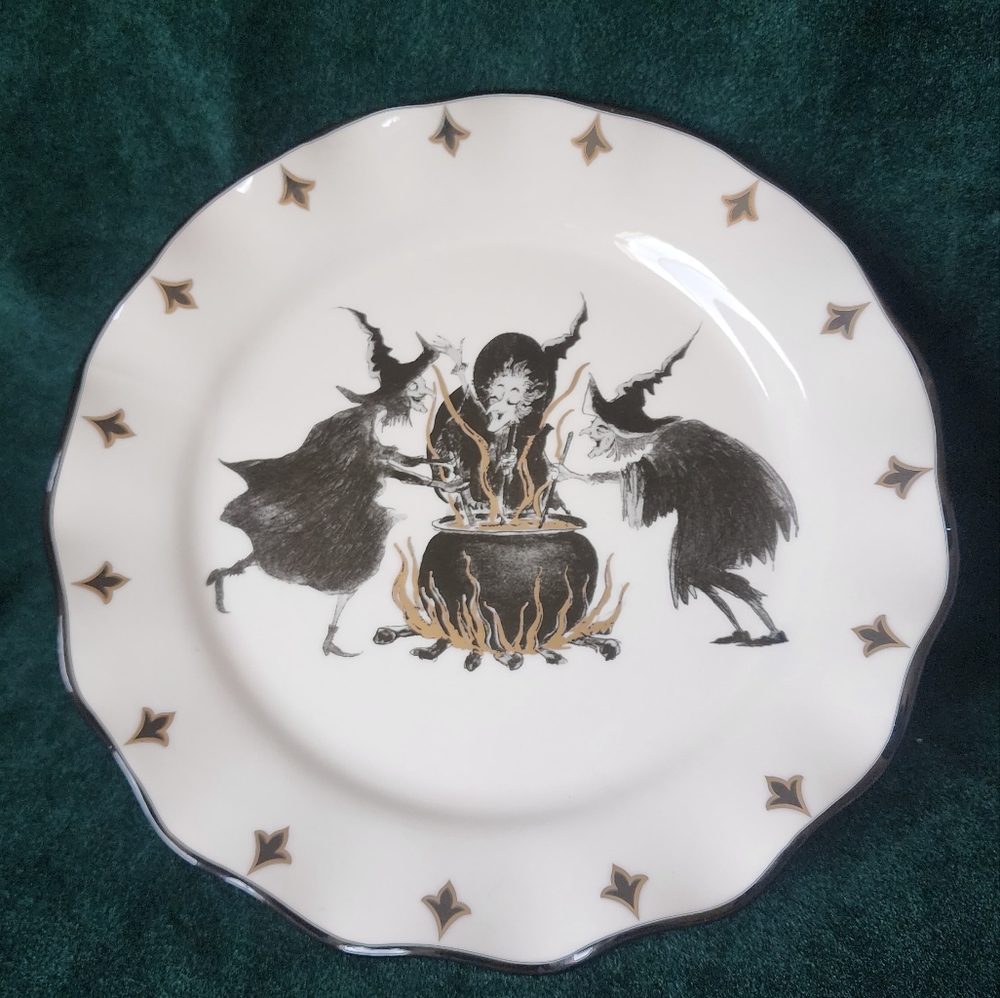 Potter's Studio Witch Brew 10.5" plate